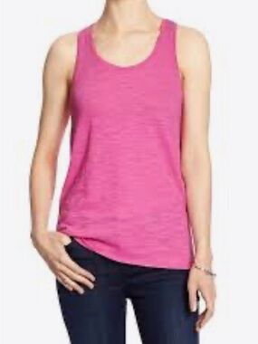 Velvet by Graham & Spencer Pink Scoop Neck Tank